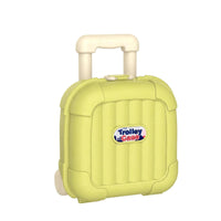 Storage Case with Wheels Hard-Shell Rolling Storage Box Toy Trunk with Wheels Portable Rolling Trunk Extendable for Children