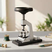 Adjustable Bench Watch Case Opener Professional Watch Press with Dies Complete Bench Case Opener Compatible for Watchmakers