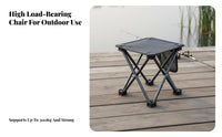 Miniature foldable Stool Lightweight Folding Seat Easy to Carry small Design for Campers, Anglers, Camping, Outdoor, trip