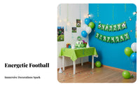 Global Soccer Tournament Inspired Soccer Birthday Party Decorations Sports Themed Football Theme Party Supplies Set Easy Assembly