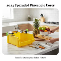 Pineapple Peeling Tool Machine Time Saving Manual Pineapple Peeling Machine Easy to Clean High Effectiveness