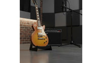 Floating Effect Acrylic Guitar Stand Stable and Long-Lasting Clear Instrument Display Holder Detachable Design Collapsible Instrument Floor Stand Easy Assembly for Musicians, Studio, Music Storage, Stage Performance