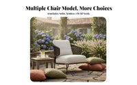 Woven Rope Armchair Nordic Appearance Woven Rope Lounge Chair Handwoven Design Outdoor Furniture for Homeowners, Business-Grade Buyers, Sunroom