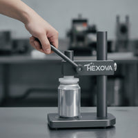 Manual Can Seamer Hand-Operated Can Seamer with Lever Countertop for Beverage Shops, Drink Kiosks