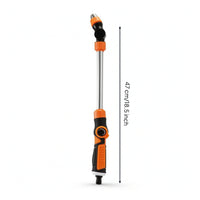 Watering Wand with Swivel Head Thumb Control Garden Watering Wand Hose Nozzle Sprayer Heavy-Duty for Gardeners, Hanging Baskets