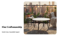 3 Pieces Weather-Resistant 3-Piece Patio Seating Group Rustresistant3Piece Patio set long-lasting Outdoor Furniture Modern Design for Apartment Dwellers, Homeowners, duos, Balcony, Garden, Porch, spineyard