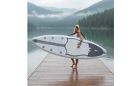 2 Pieces Adjustable SUP Carry Strap Lightweight Paddle Board Strap Heavy-Duty Sturdy for Surfers