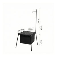 Compact Camping Table with Storage Bag Lightweight Folding Table with Storage Bag Stable Furniture for Campers, Picnics
