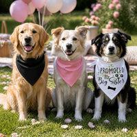 Pet Bandana Scarf for Dogs and Cats, Customizable Triangle Bib
