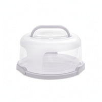 24 Pieces Cake Carrier with Lid and Handle Round for Parties, Bakers