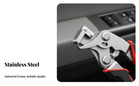Stainless Steel Car Clip Removal Plier Trim Clip Removal Tool Heavy Duty for Mechanics, DIY Enthusiasts