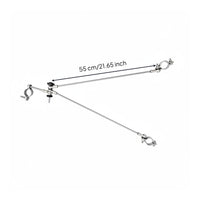 Wagon Connector Straight Rods Clamp Mount Connector Metal