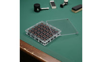 Billiard Cue Tip Storage Box 36 Slots Sports Accessory Compact for Pool Hall