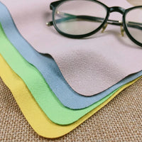 Small Microfibre Cloth 14.5cm for TV Screen Cleaner Spray and Cloth, Microfibre Cloth for Eyeglasses and Monitors, Soft Washable Cleaning Piece