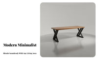 Desk with display Riser Minimalist Design Workstation Integrated Shelf Home Furniture for Students, gaming hobbyists, Bedroom, Study Room