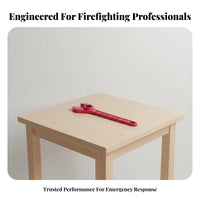 Thickened Cast Steel Fire Hydrant Wrench Heavy Duty Hydrant Spanner Wrench Long-Lasting Firefighting Equipment Rugged for Emergency Responders, Utility Workers, Maintenance Professionals, Outdoor, Municipal Services, Industrial Sites