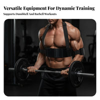 Padded Biceps Training Board Curved Arm Workout Board Aluminum Portable Home Gym Set Adjustable Strap