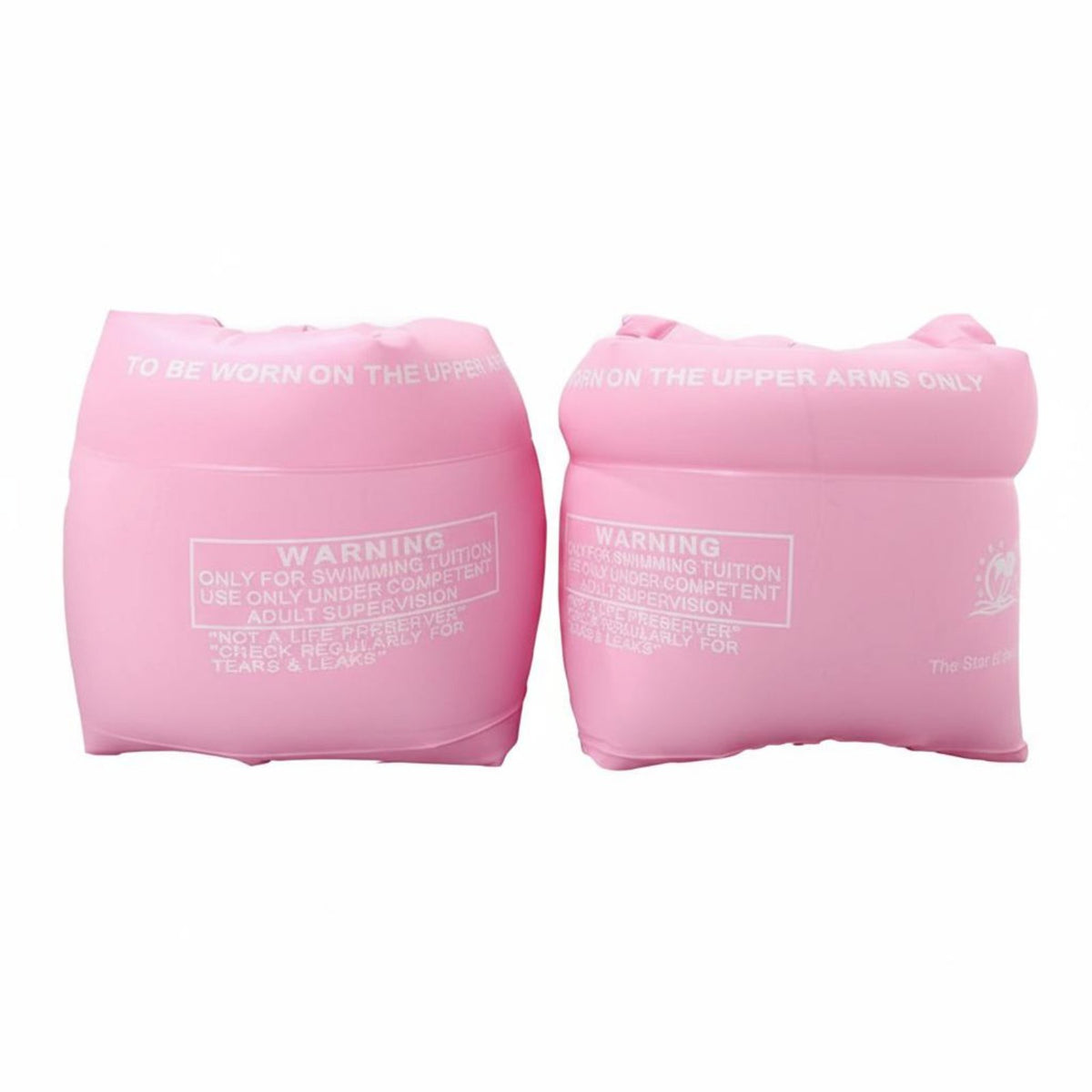 2 Pieces High Buoyancy Inflatable Arm Bands Double Swim Arm Floaties Thickened Material for Toddlers, Parents, Beach, Lake
