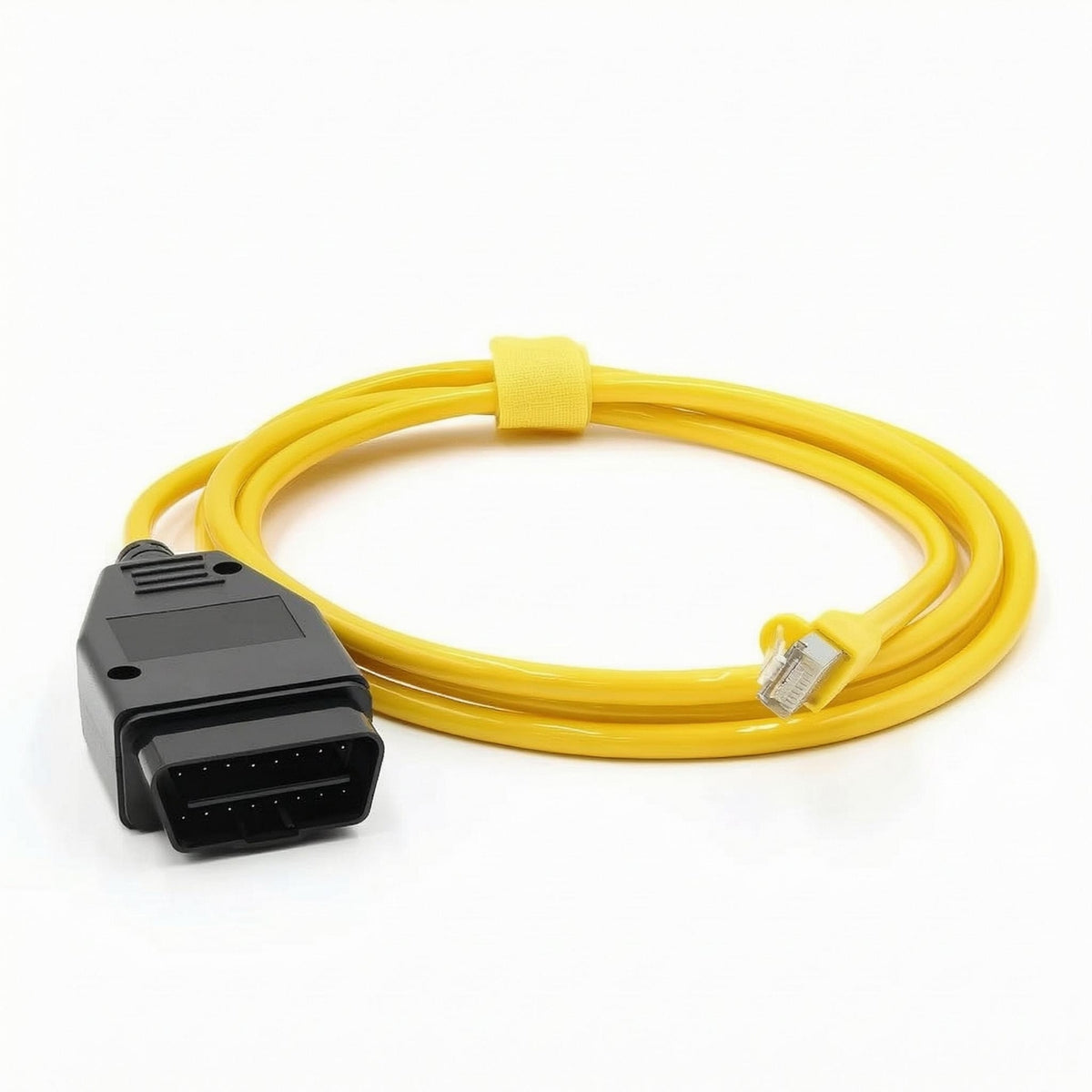 E-SYS Compatible Automotive Ethernet Diagnostic Cable Cable Vehicle Programming Automotive Coding Cable Yellow Car Accessory