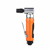 1 Piece Straight Air-powered Miniature Grinder Kit High-speed Function Sturdy Aluminum Alloy Material with Comprehensive Grinding Tools Suitable for Garage Workshop Mechanics