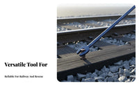 Railway Fastener Puller Heavy Duty Railroad Track Tool Single-Piece Ly Molded Nail Puller for Professionals, Emergency Urgent Help, Garage