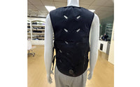 Ventilated Evaporative Cooling Vest Breathable Cooling Vest with Adjustable Straps Zippered Sleeveless for Hot Weather Work