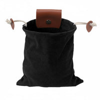 Portable Foldable Fruit Picking Pouch Hands-Unrestricted Canvas Foraging Bag Reusable Waist Clip Forage Bag Lightweight for Hiking, Camping