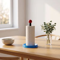 Freestanding Paper Towel Holder Upright Paper Towel Holder Compact Simple for Dining Table