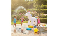 Splash Play Mat with Sprinkler Backyard Splash Pad with Sprinkler Water Play Mat Heavy Duty Toy BPAexempt for Children, Lawn