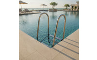 Stainless Steel Pool Ladder Anti-Slip Pool Ladder with Handrails Rust Resistant for Homeowners