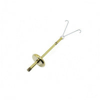 Fly-Fishing Line Gold-Toned Dubbing Silver-Colored Metal Line Winding Tool