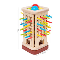 Focus Training Wooden Balance Stick Game Concentration Stick Balancing Game Toy Educational Plaything Fine Manual Skills for Kindergarten Children, Preschoolers, Kids, Classroom, Playroom