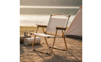 Slip-Resistant Lightweight Aluminum Camping Chair Breathable Material Portable Fishing Chair
