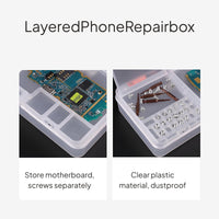 Mobile Repair Organizer Box Plastic Storage for Screws