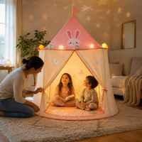 Kids' Play Tent Indoor Princess Castle Foldable Game House Toy Gift