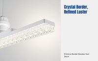 LED Bar Bulb, Ultra Bright, Energy Saving, E27 Base, Tricolor Dimmable, Home Lighting, Crystal Pendant Compatible