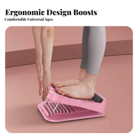 Tendon Stretching Adjustable Slant Board Anti-Slip Surface calf Stretcher High Weight Capacity Fitness gear Foldable Design for Athletes, Beginners, mature individualss, Home, exercise, Gym, Office
