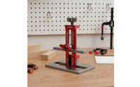 Cabinet Door Mounting Jig Aluminum Alloy Alignment Jig Sturdy Base Hardware Accessory for Carpenters