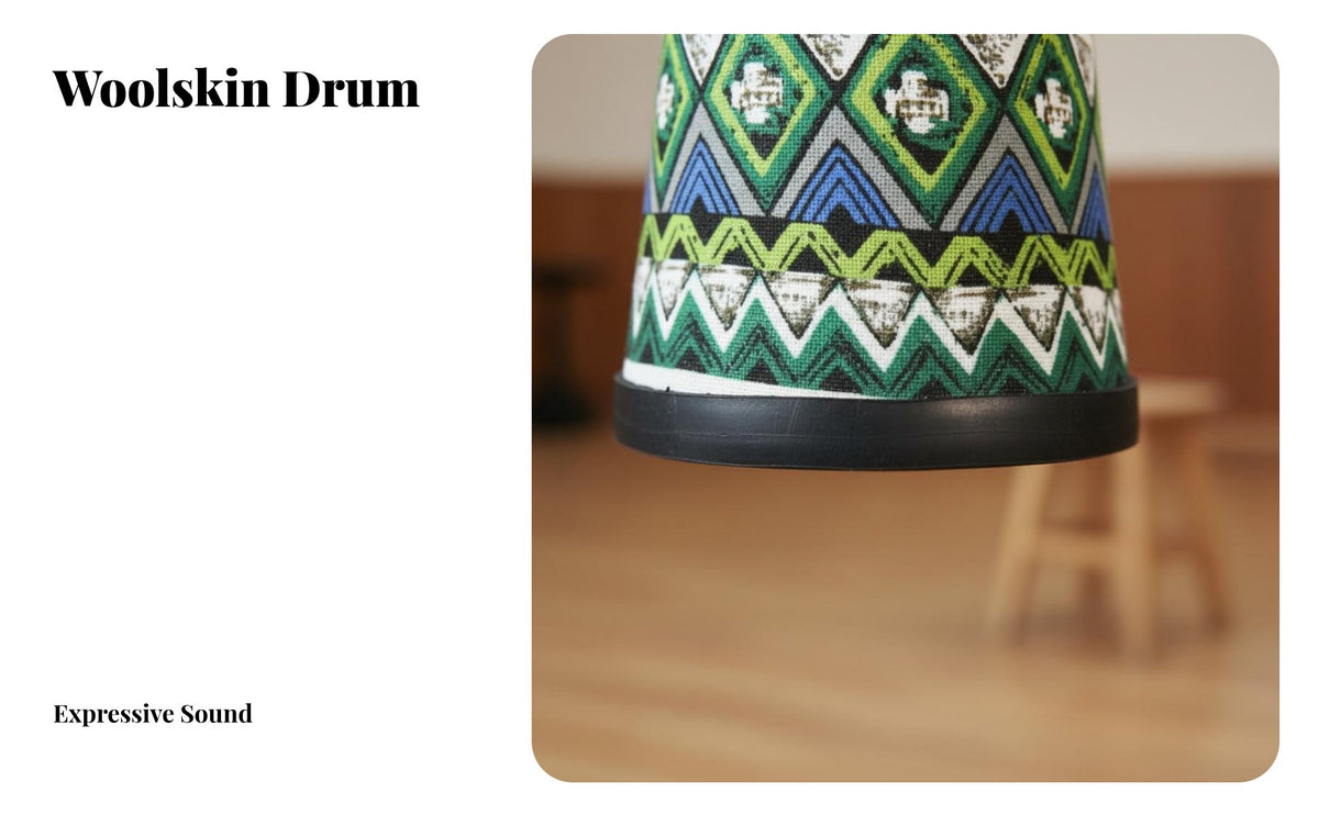 Goatskin Drumhead Djembe Drum Authentic Goat Skin Head Rope-Tuned Djembe Lightweight Percussion Instrument Beginner Friendly for Beginners, Musicians, Home Practice, Jam Sessions, Performances, Outdoor Gatherings