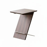 Modern Design Magazine Holder Table Retro aesthetic Z-Shaped Magazine Table With Storage Shelf Household Furniture Multi-Functional for Apartment Dwellers, Homeowners, Students, Living Room, Small Spaces, Bedroom, Reception Area