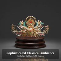 Traditional Chinese Hair Crown Fairy-Like Aesthetic Traditional Chinese Hair Accessory Traditional Hairpiece Elegant Design