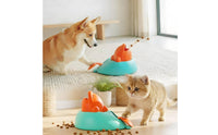 Interactive Pet Treat Launcher Self-Entertaining Treat Launcher Portable for Dogs, Cats, Indoor