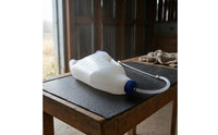 Calf Drenching Bottle Veterinary Calf Tube Feeder Oral Drenching Bottle Integrated Handle Translucent Plastic