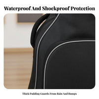 Acoustic Guitar Bag Water 41 Inch Guitar Bag Shockproof Long-Lasting Construction for Travelers, Travel, Commuting