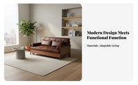 Multi-Functional Pull-extendable Sofa Bed Space-Saving Design Pull-extendable Loveseat Bed two-in-a single pieceUse Living Room Furniture Easy Conversion for Apartment Dwellers, Homeowners, Young Adults, Small Spaces, Home Office