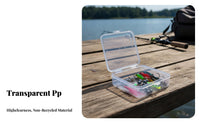 Transparent Lid Multicompartment Component Box High visibility Parts Case Adjustable Dividers Storage Container space-saving Design for DIY hobbyists, Technicians, Workshop, Home Organization, Craft Room, work location