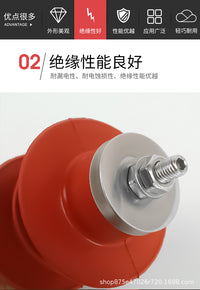 Composite Insulated Zinc Oxide Lightning Arrester 10KV High-Voltage Outdoor Integrated Explosion-Proof Pollution-Resistant