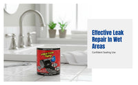 Waterproof Tape, Strong Leak Repair, PVC Insulation, High Pressure Resistant, Bathroom Sealing