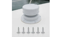 Easy Installation RV Roof Dome Exhaust Cover Long-Lasting Ventilation Pipe Cover Resistant Recreational Vehicle Roof Pipe Cap Universal Fit for Boat Owners