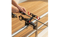 Fishing Rod Holder with Clamp Heavy-Duty Clamp-on Rod Holder Stable Hardware for Anglers